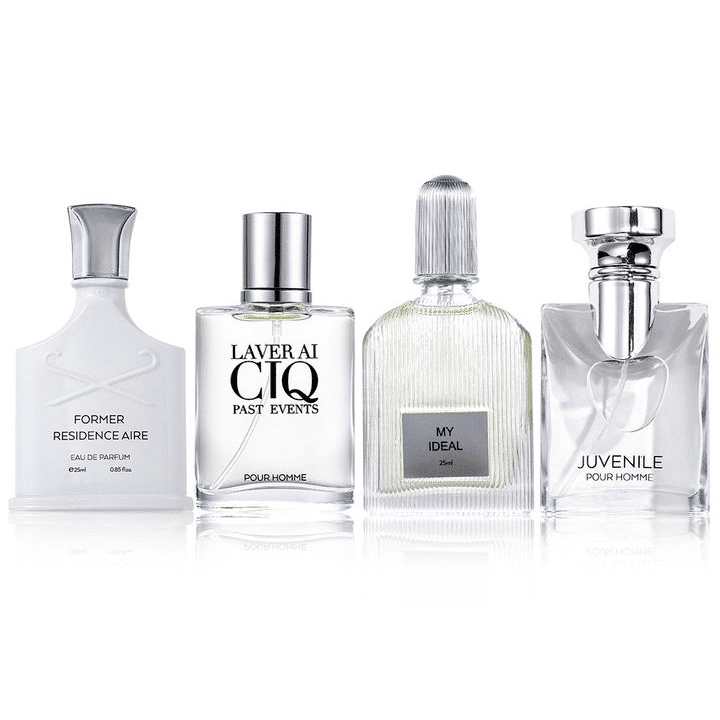 4 PCS Men Perfumes Eau De Parfum Set Long Lasting Fragrance