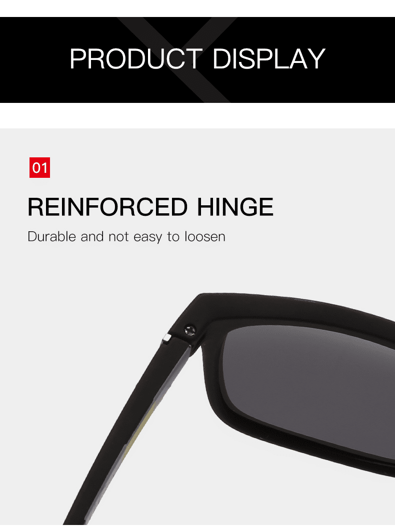 Men's Yellow Lens Anti-Glare Night Driving UV400 Sunglasses Goggles