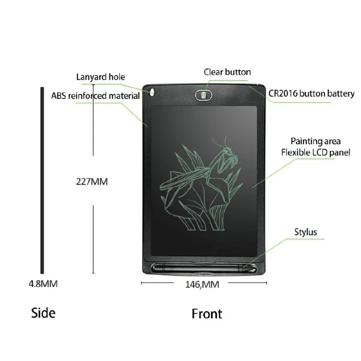 Generic 8.5 Inch LCD Electronic Writing Tablet Drawing Board