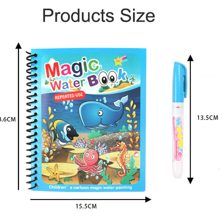 Generic Reusable Magic Water Drawing Book Early Education Toy