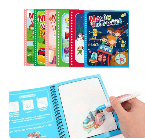 Generic Reusable Magic Water Drawing Book Early Education Toy