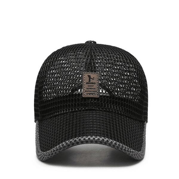 Unisex Outdoor Sun Protection Mesh Baseball Cap - Breathable Fishing & Summer Hat