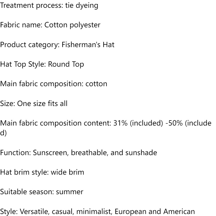 Men's Outdoor Sun Protection Fishing Bucket Hat Wide Brim UV Shield