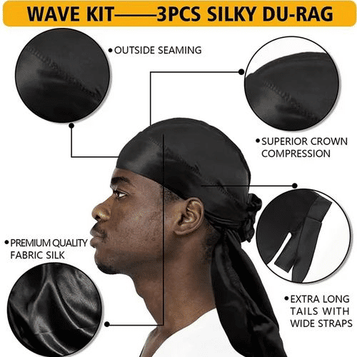 360 Wavy Frizz Control Gel: Strong Hold, Nourishing Scalp Pomade for Men