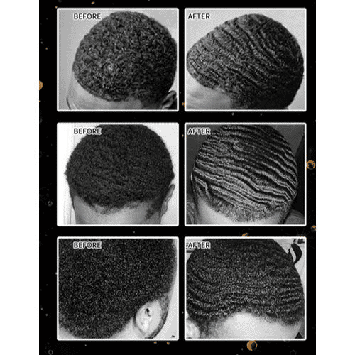 360 Wavy Frizz Control Gel: Strong Hold, Nourishing Scalp Pomade for Men