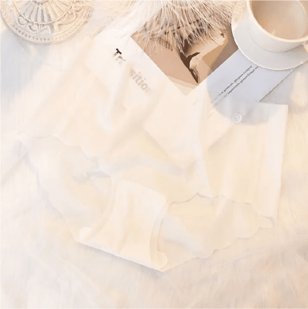 5-Pack Seamless Ice Silk Mid-Waist Panties for Women - Tummy Control & Hip Lift