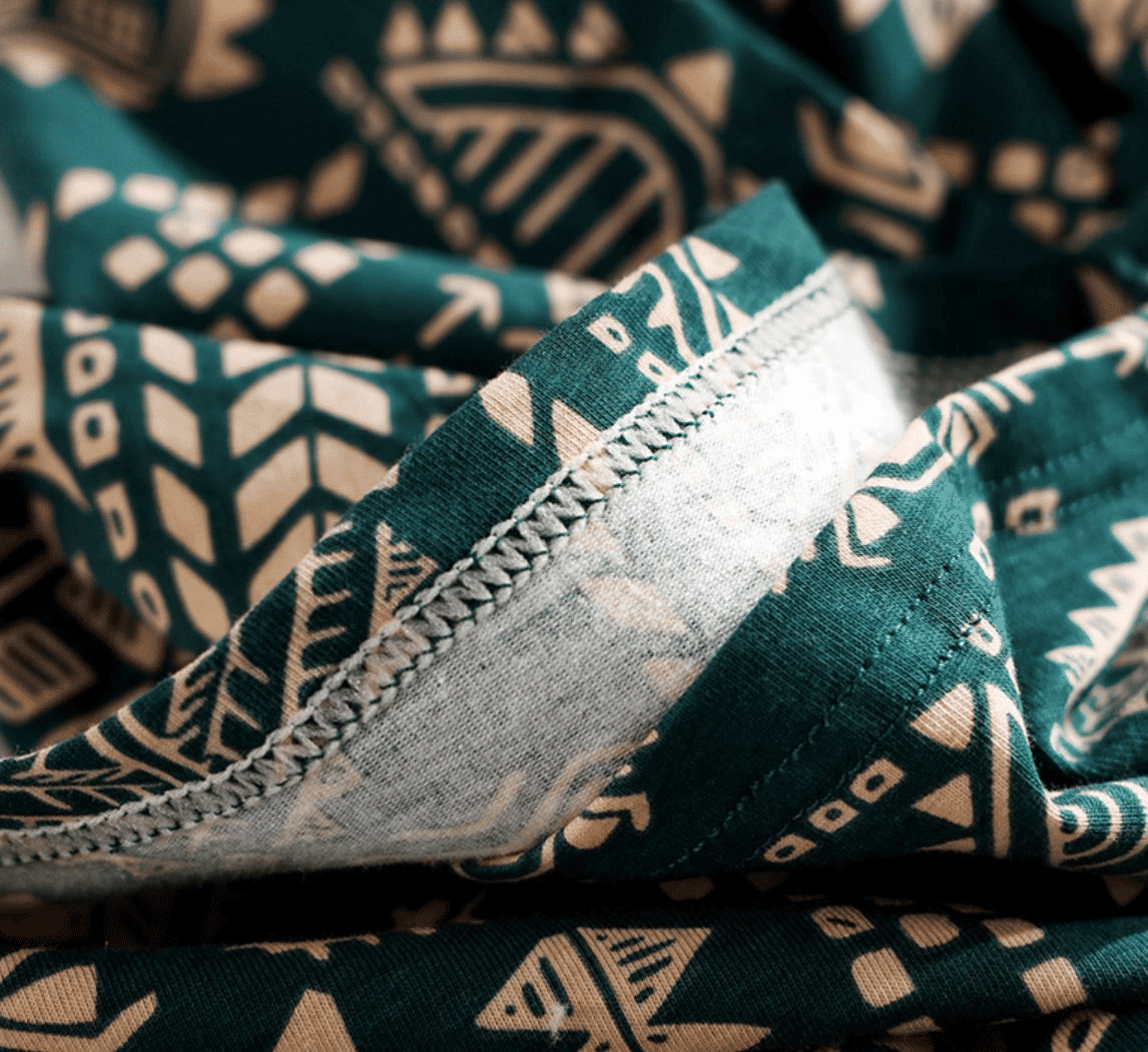 3-Pack Men's Aloha Boxer Shorts: Retro Ethnic Style, Breathable Summer Comfort