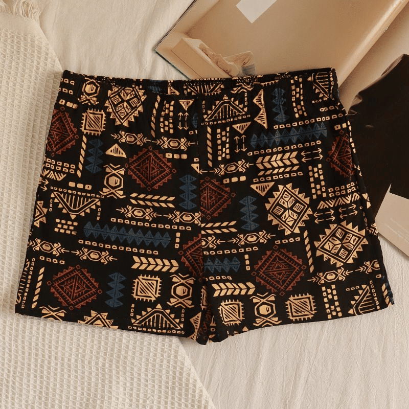 3-Pack Men's Aloha Boxer Shorts: Retro Ethnic Style, Breathable Summer Comfort