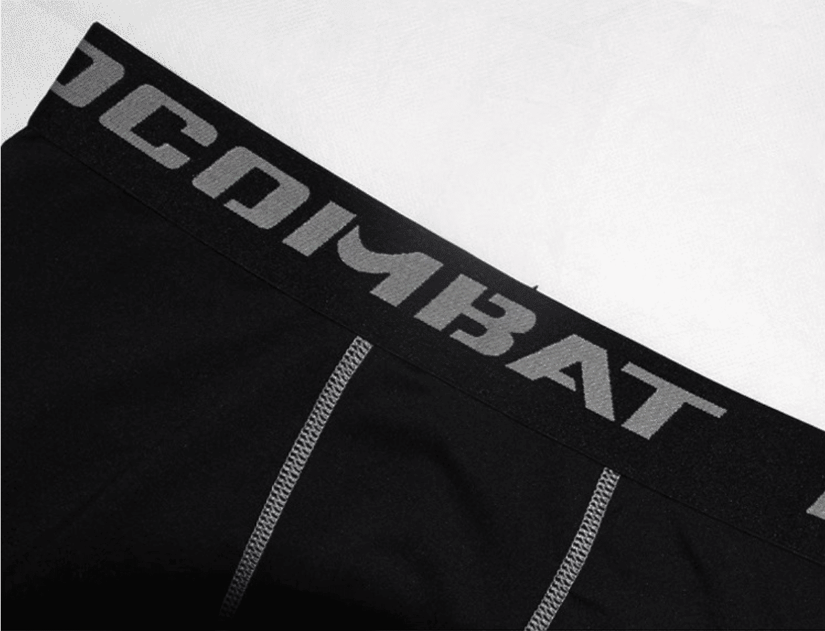 Men's 2-Pack Compression Base Layer 5-Inch Workout Shorts Boxer Briefs