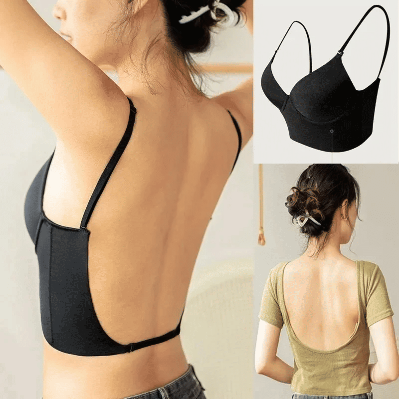 Invisible Deep U Plunge Backless Bra for Dresses with Transparent Stra NairoMarket Invisible Deep U Plunge Backless Bra for Dresses with Transparent Stra NairoMarket