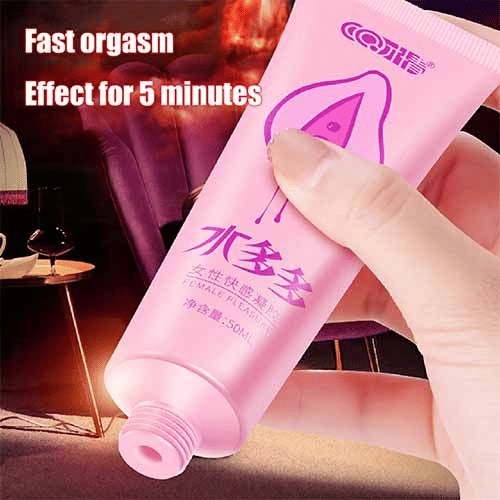 Female Orgasm Enhancer Lubricant Gel: Vaginal Tightening, Pleasure Stimulator, 1.69 fl oz
