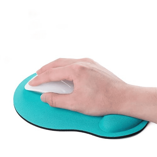 Ergonomic Memory Foam Wrist Rest Mouse Pad for Laptop and Desktop Comfort