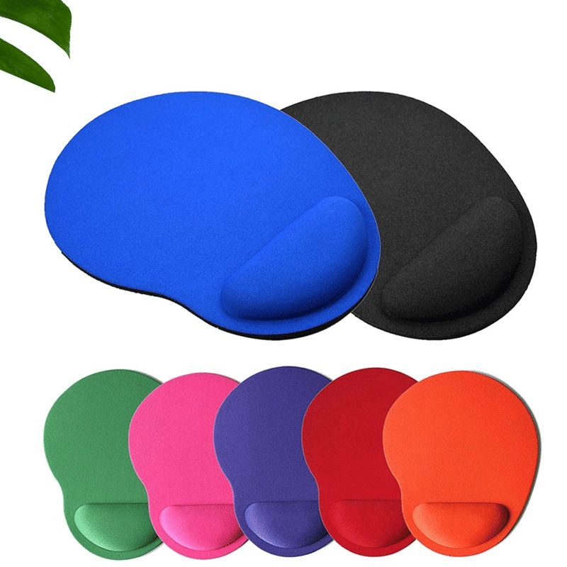 Ergonomic Memory Foam Wrist Rest Mouse Pad for Laptop and Desktop Comfort