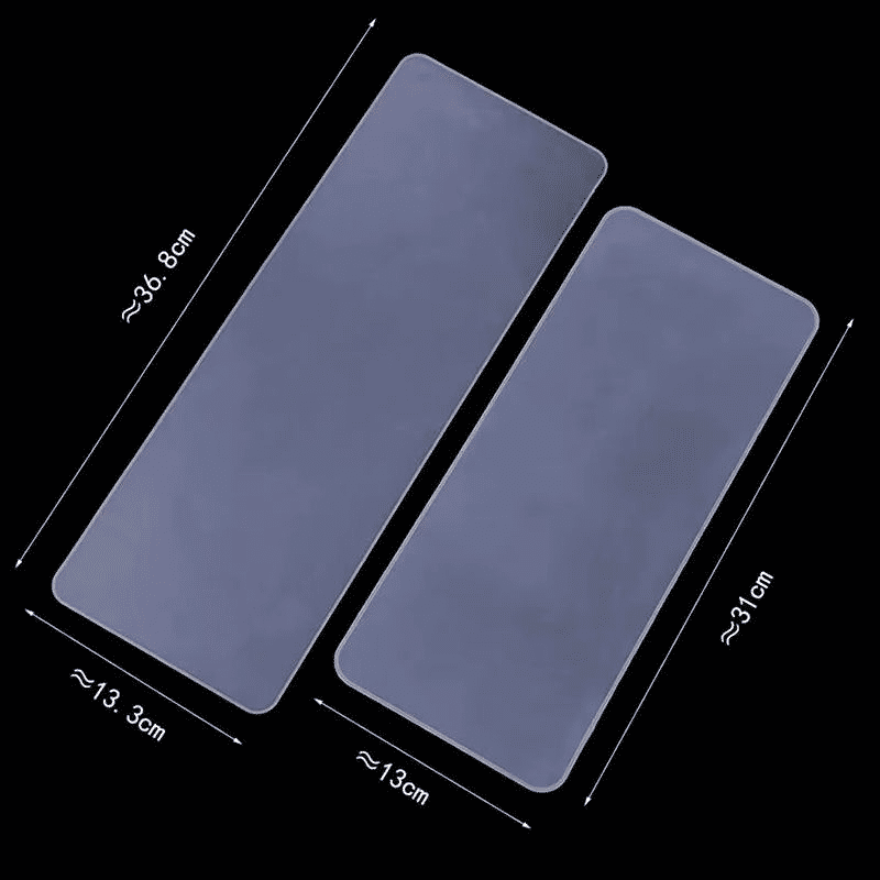 Universal Silicone Laptop Keyboard Protector Skin - Dustproof, Waterproof, Clear Film