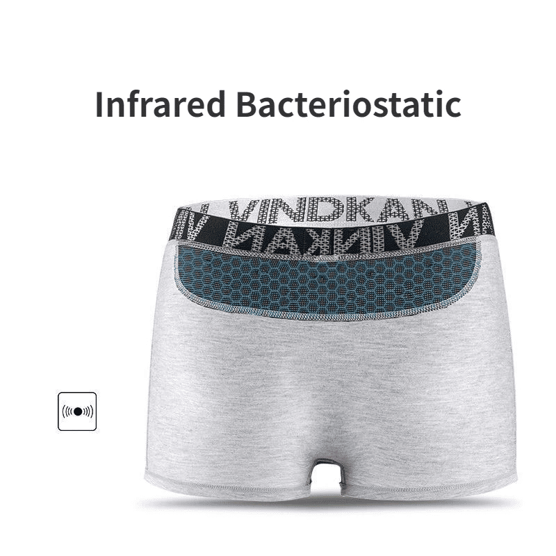 Men's Magnetic Therapy Boxers: England Technology Pouch Underwear for Enhanced Health