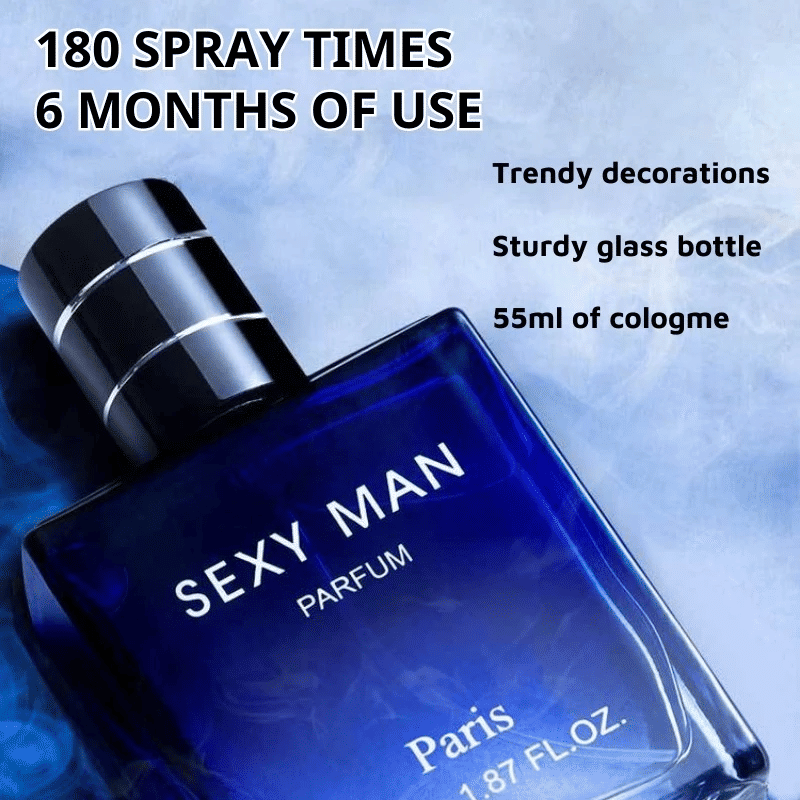 Sexy Men Oil-Based Fragrance Cologne Spray 55ml Long Lasting