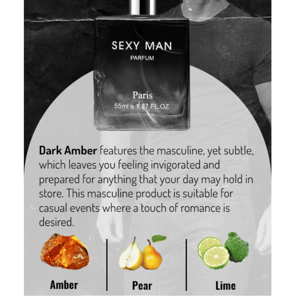 Sexy Men Oil-Based Fragrance Cologne Spray 55ml Long Lasting
