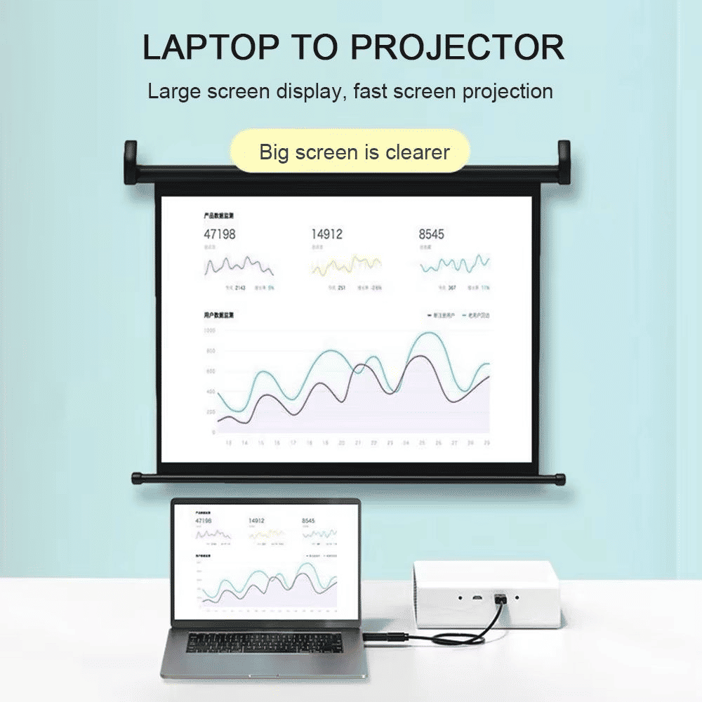 DisplayPort to HDMI Converter: 4K 60Hz Video Audio for PC & TV