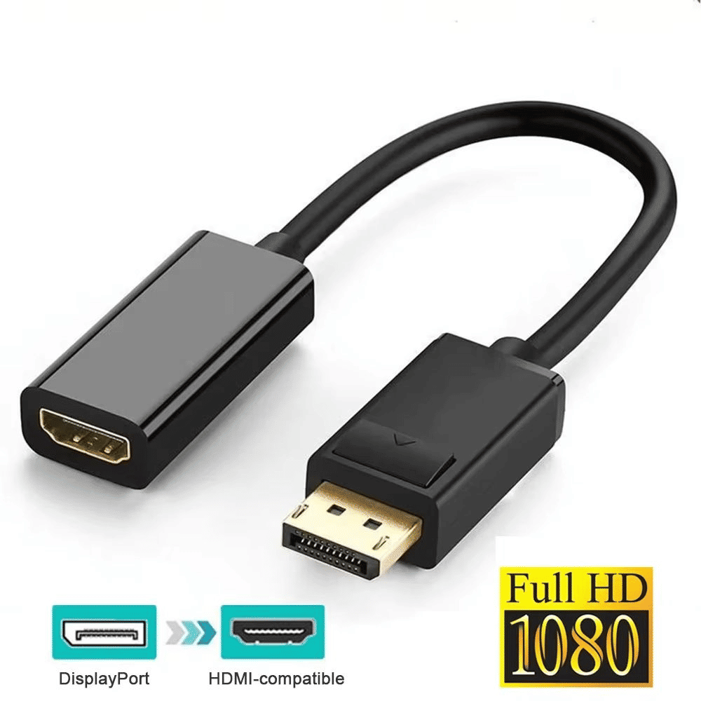 DisplayPort to HDMI Converter: 4K 60Hz Video Audio for PC & TV