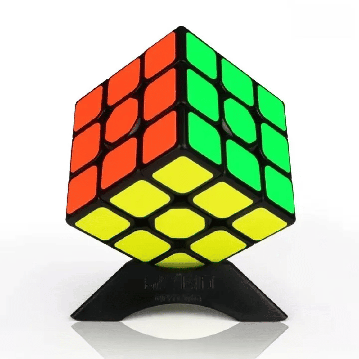 Generic 3x3x3 Magic Cube Professional Speed Puzzle Black