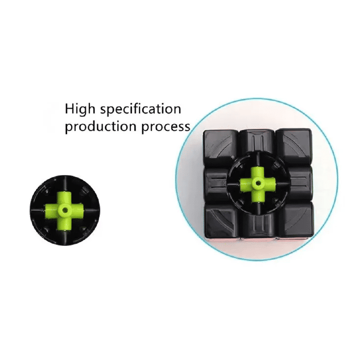 Generic 3x3x3 Magic Cube Professional Speed Puzzle Black