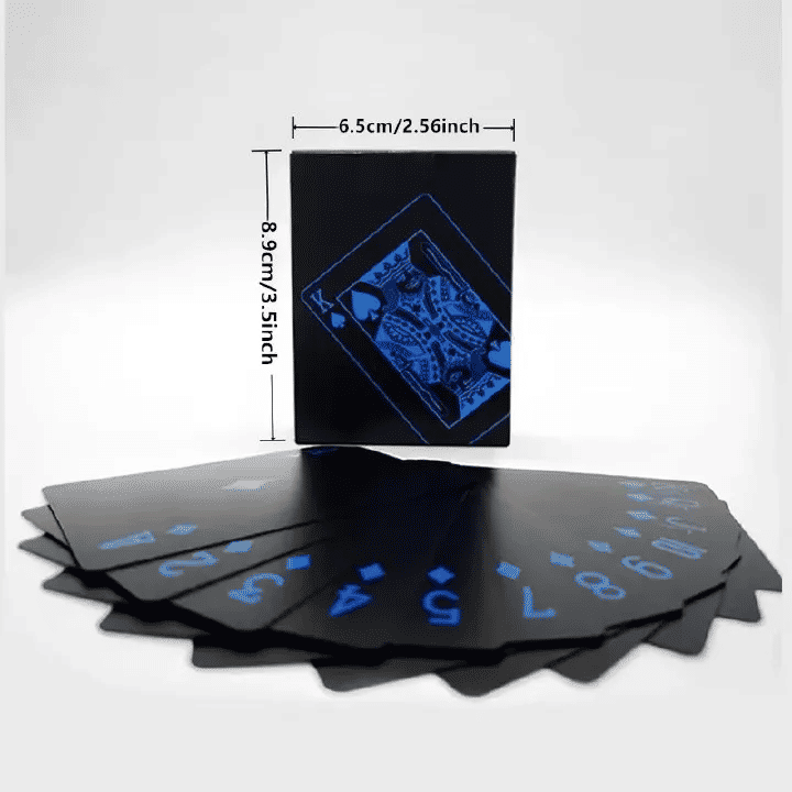 Waterproof PVC Illusionist Poker Cards Durable Plastic Deck