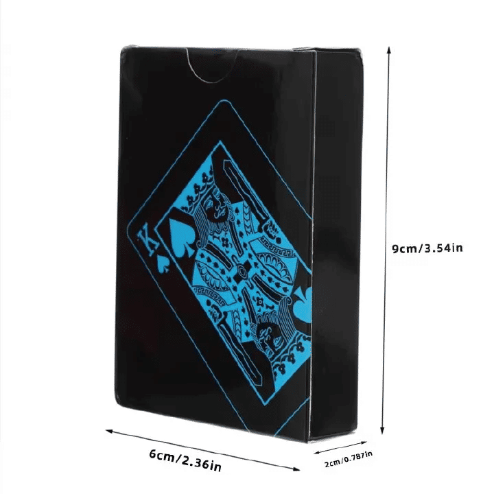 Waterproof PVC Illusionist Poker Cards Durable Plastic Deck