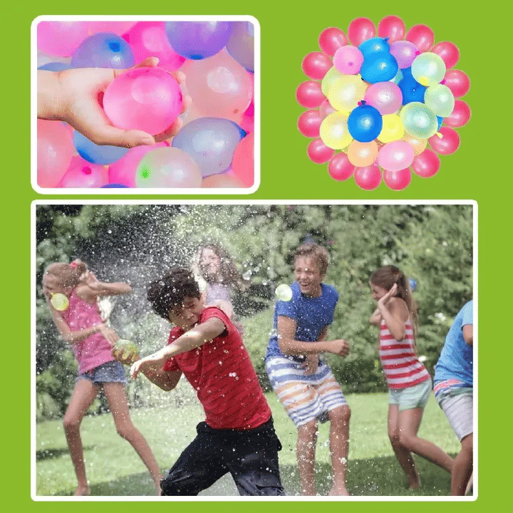 Generic 111-Piece Rapid-Fill Water Balloon Bomb Set Pack