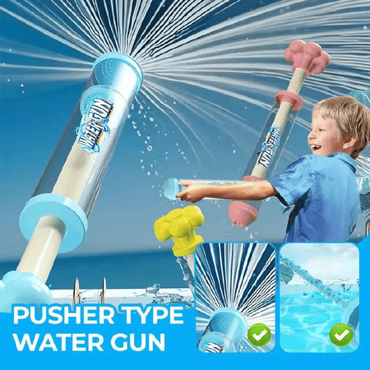 Fireworks Spray Pull-Back Water Gun for Kids Pool Play