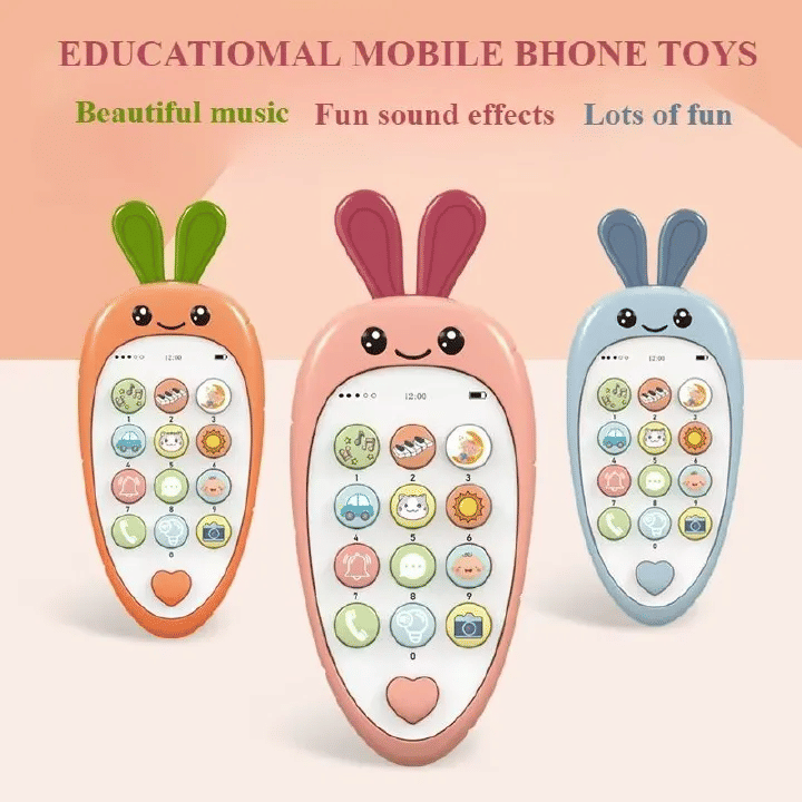 Baby Phone Toy Musical Early Learning Simulation Telephone