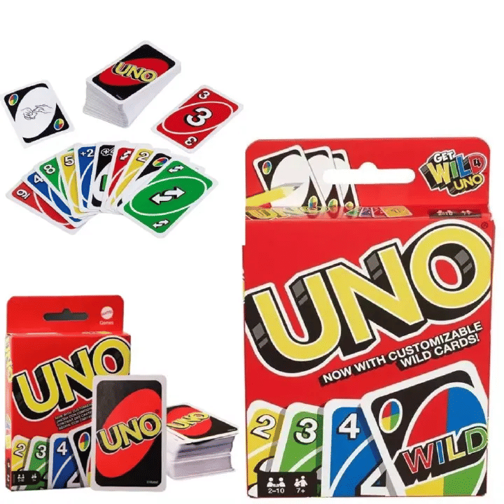 UNO Family Card Game 110-Piece Classic Fun Playing Cards