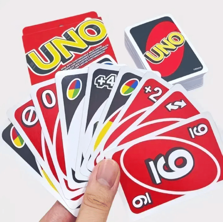 UNO Family Card Game 110-Piece Classic Fun Playing Cards