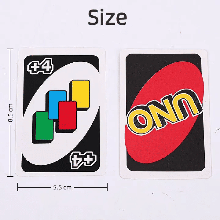 UNO Family Card Game 110-Piece Classic Fun Playing Cards