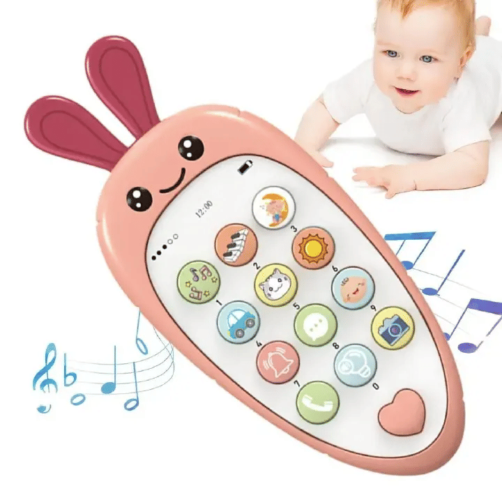 Baby Phone Toy Musical Early Learning Simulation Telephone