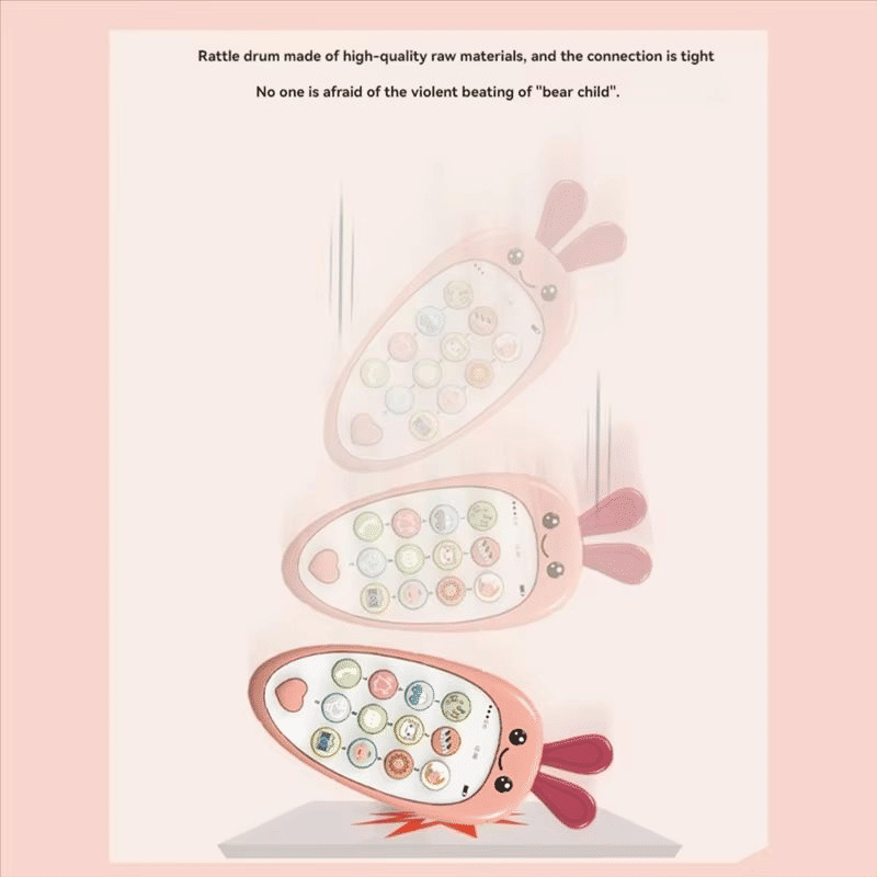 Baby Phone Toy Musical Early Learning Simulation Telephone