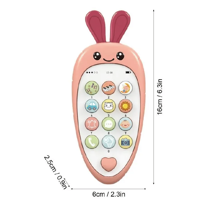 Baby Phone Toy Musical Early Learning Simulation Telephone