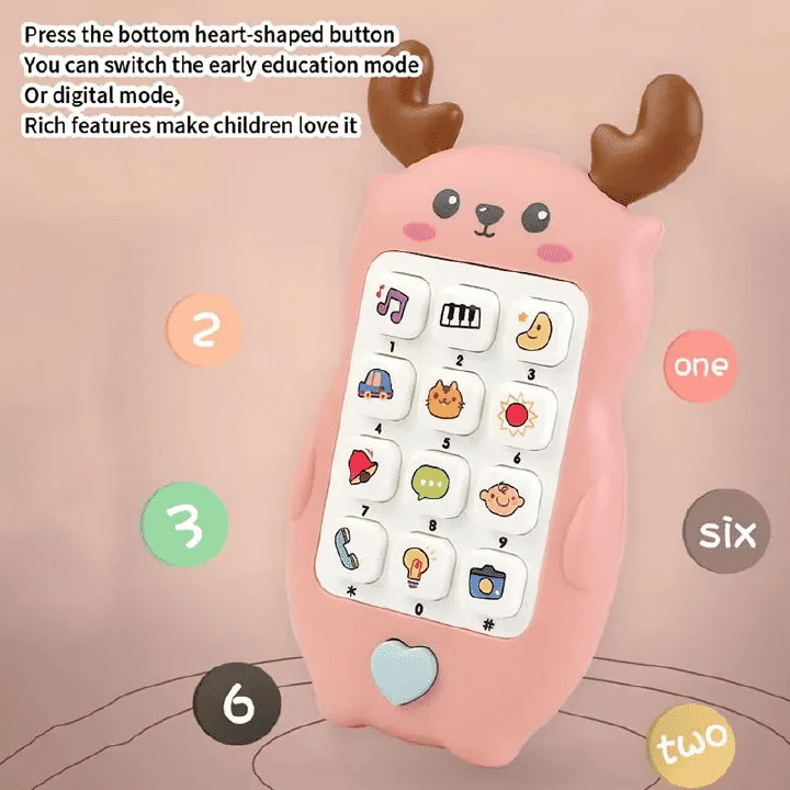 Generic Baby Phone Toy Musical Early Educational Learning Telephone