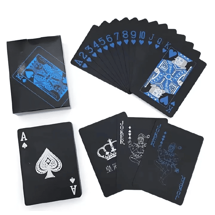 Waterproof PVC Illusionist Poker Cards Durable Plastic Deck