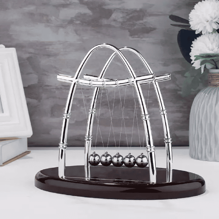 Newton's Cradle Balance Balls Physics Science Pendulum Desk Toy