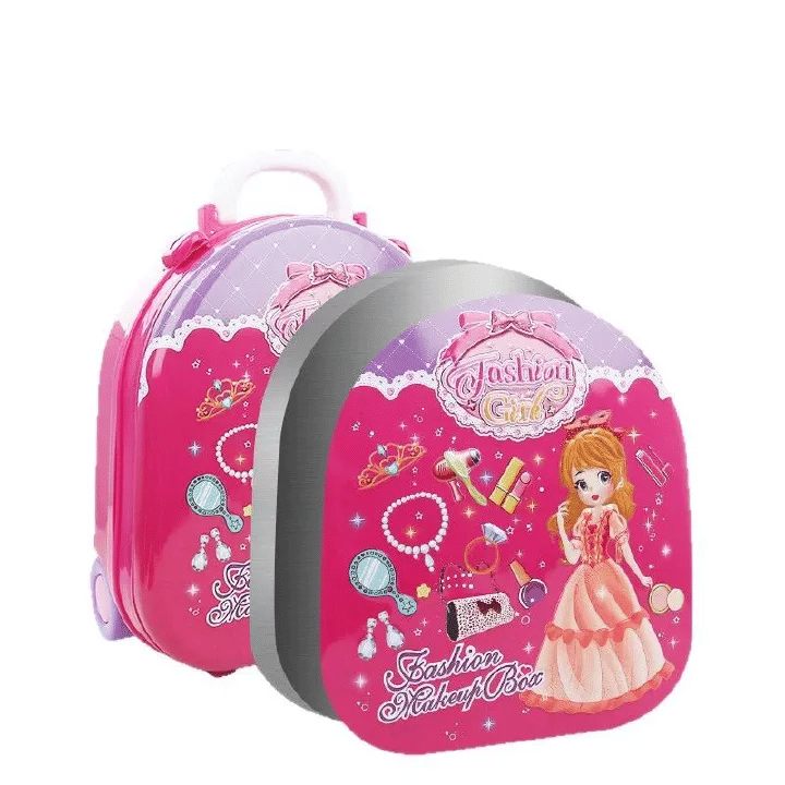 Generic 3-in-1 Kids Makeup Toy Set, 36-Piece Pretend Play Vanity