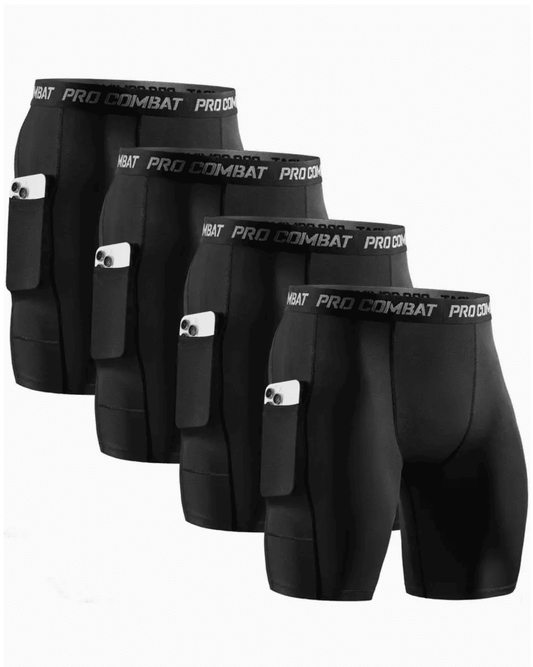 Premium Men's 2-Pack Comfy Sports Boxer Briefs - Breathable Quick-Dry Stretchy Underwear