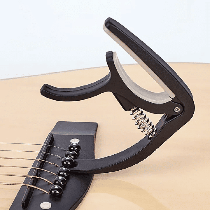 Premium Nylon Guitar Capo Quick Change Clamp for String Instruments