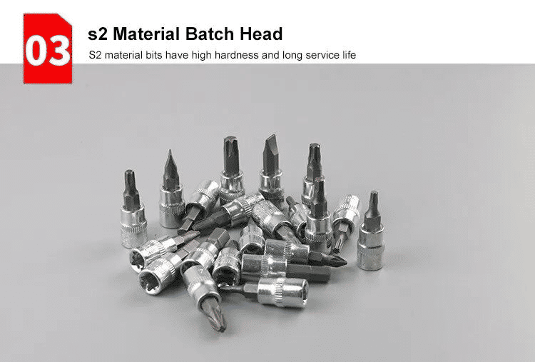 Generic 46pcs Car Repair Tool Kit 1/4-Inch Socket Set