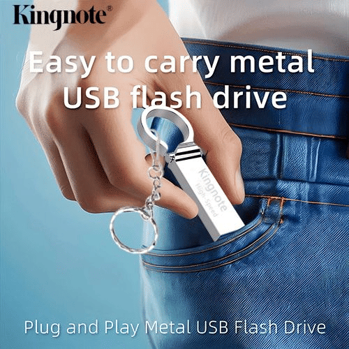 High-Speed 32GB USB Flash Drive with Android & Type-C OTG Adapters