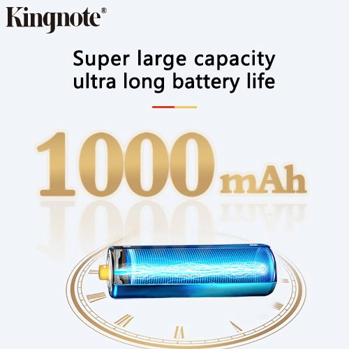 1000mAh Kingnote Wireless Bluetooth Luminous Mouse 2.4GHz Rechargeable for PC/Laptop/Tablet