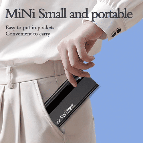 KingNote 20000mAh Fast Charge Portable Power Bank Dual USB