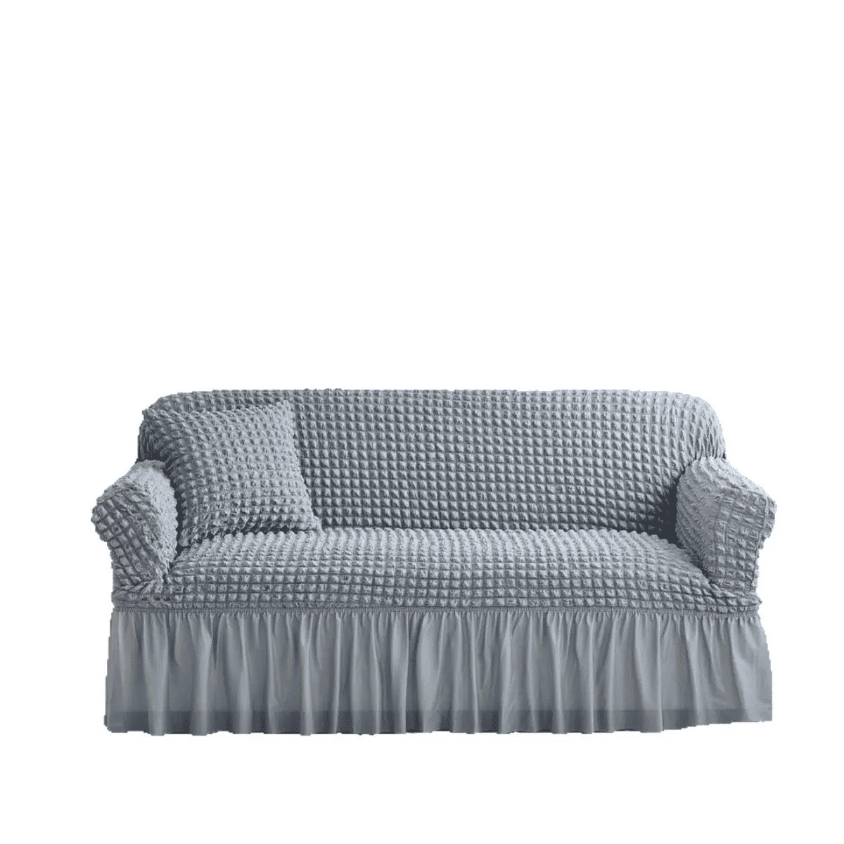 Elastic L-Shaped Sectional Sofa Cover: Universal Fit, Anti-Slip, Dust-Proof Fabric