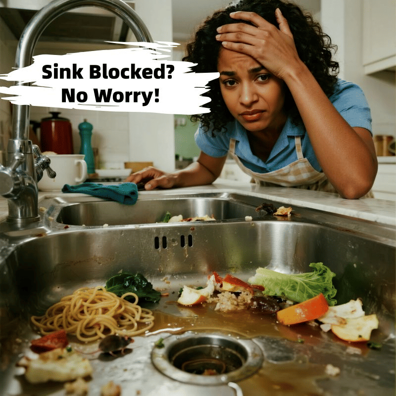 Premium Stainless Steel Sink Strainer Filter, 2-Pack Durable Kitchen Drain Stopper