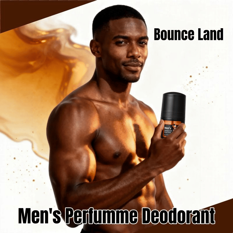 SADOER Men's Deodorant Bead Fluid Fresh Cool Sports Perfume