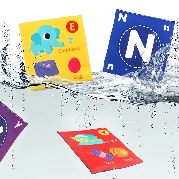 Early Childhood Soft Cloth Alphabet Number Learning Book Set